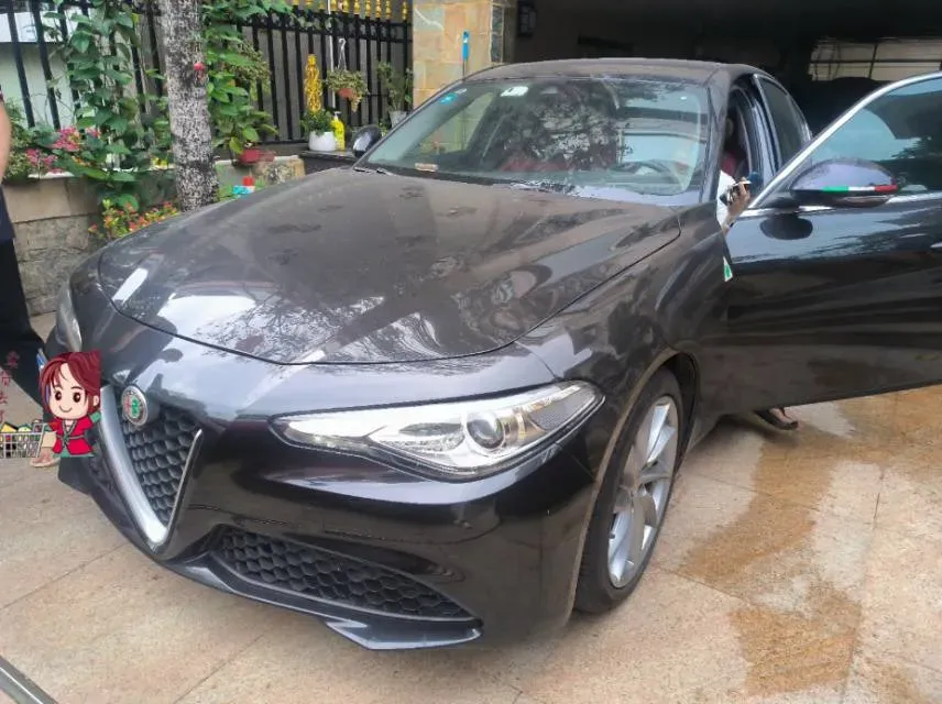 2020 Alfa Romeo Giulia 2.0T 280HP L4 8AT,autocango,china used car exporter,china ev exporter,chinese used car exporter,chinese used ev exporter