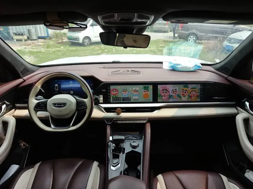 2021 Geely Monjaro 2.0T 218HP L4 7DCT,autocango,china used car exporter,china ev exporter,chinese used car exporter,chinese used ev exporter