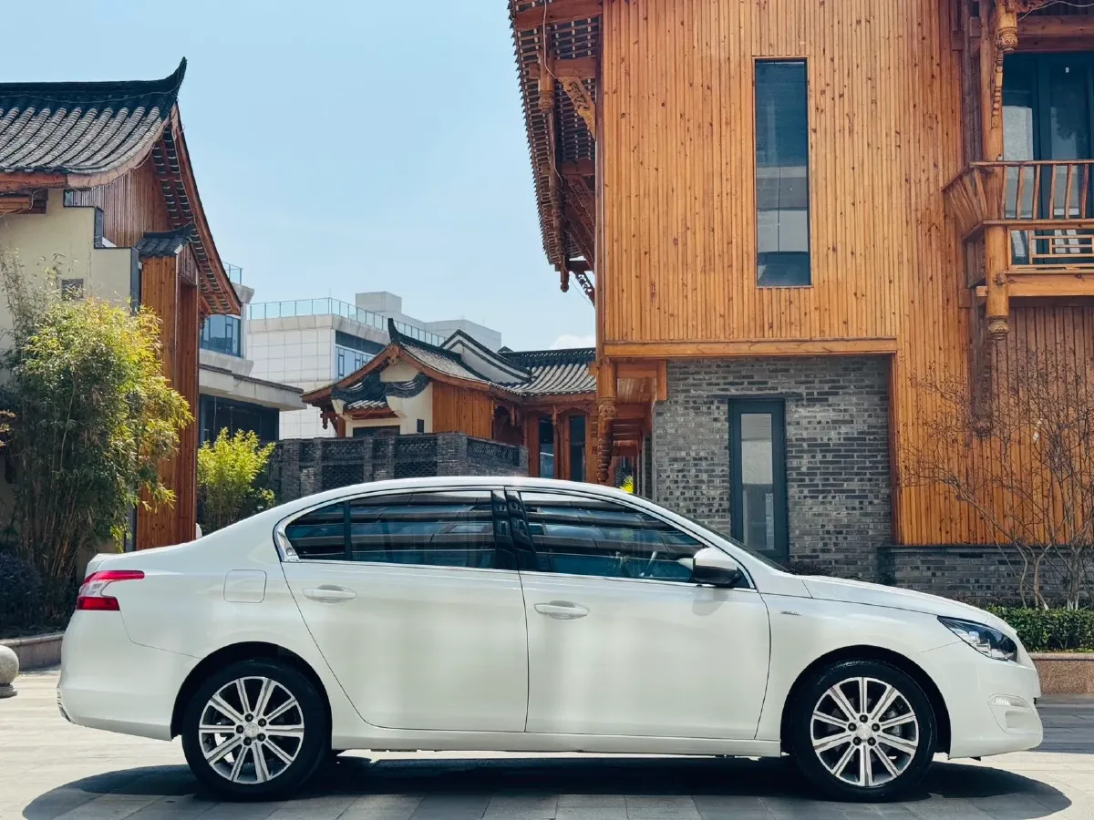 2016 Peugeot 408 1.6T 167HP L4 6AT,autocango,china used car exporter,china ev exporter,chinese used car exporter,chinese used ev exporter