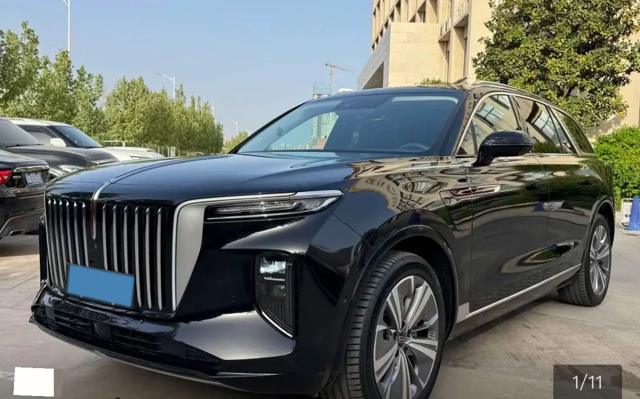 2022 HongQi E-HS9 BEV 120KWH,autocango,china used car exporter,china ev exporter,chinese used car exporter,chinese used ev exporter