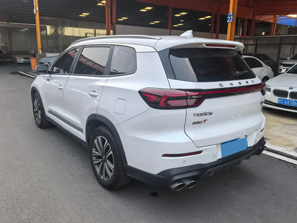 2021 Chery Tiggo 8 1.6T 197HP L4 7DCT,autocango,china used car exporter,china ev exporter,chinese used car exporter,chinese used ev exporter