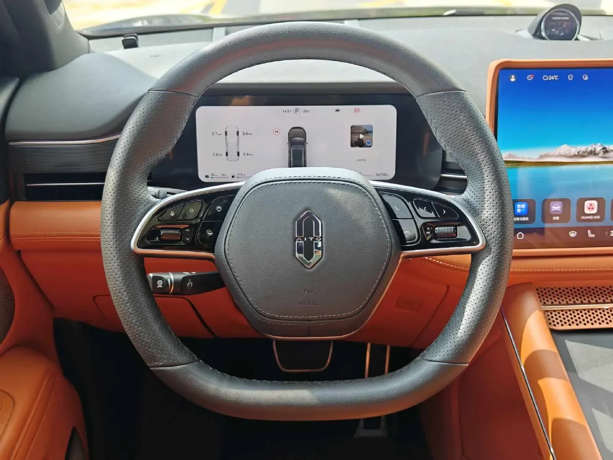 2024 AITO AITO M7 1.5T 152HP L4 REEV 42KWH,autocango,china used car exporter,china ev exporter,chinese used car exporter,chinese used ev exporter