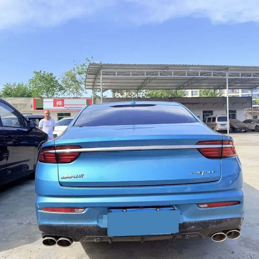 2021 Geely Preface 2.0T 190HP L4 7DCT,autocango,china used car exporter,china ev exporter,chinese used car exporter,chinese used ev exporter