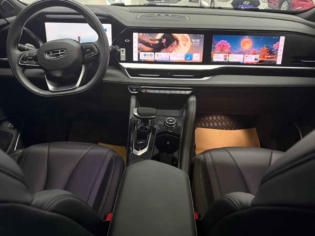 2024 Geely Monjaro 2.0T 218HP L4 7DCT,autocango,china used car exporter,china ev exporter,chinese used car exporter,chinese used ev exporter