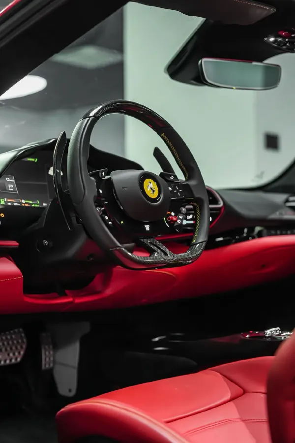 2022 Ferrari 296 3.0T 663HP V6 8DCT PHEV 7.45KWH,autocango,china used car exporter,china ev exporter,chinese used car exporter,chinese used ev exporter