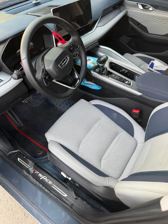 2021 Geely Preface 2.0T 190HP L4 7DCT,autocango,china used car exporter,china ev exporter,chinese used car exporter,chinese used ev exporter