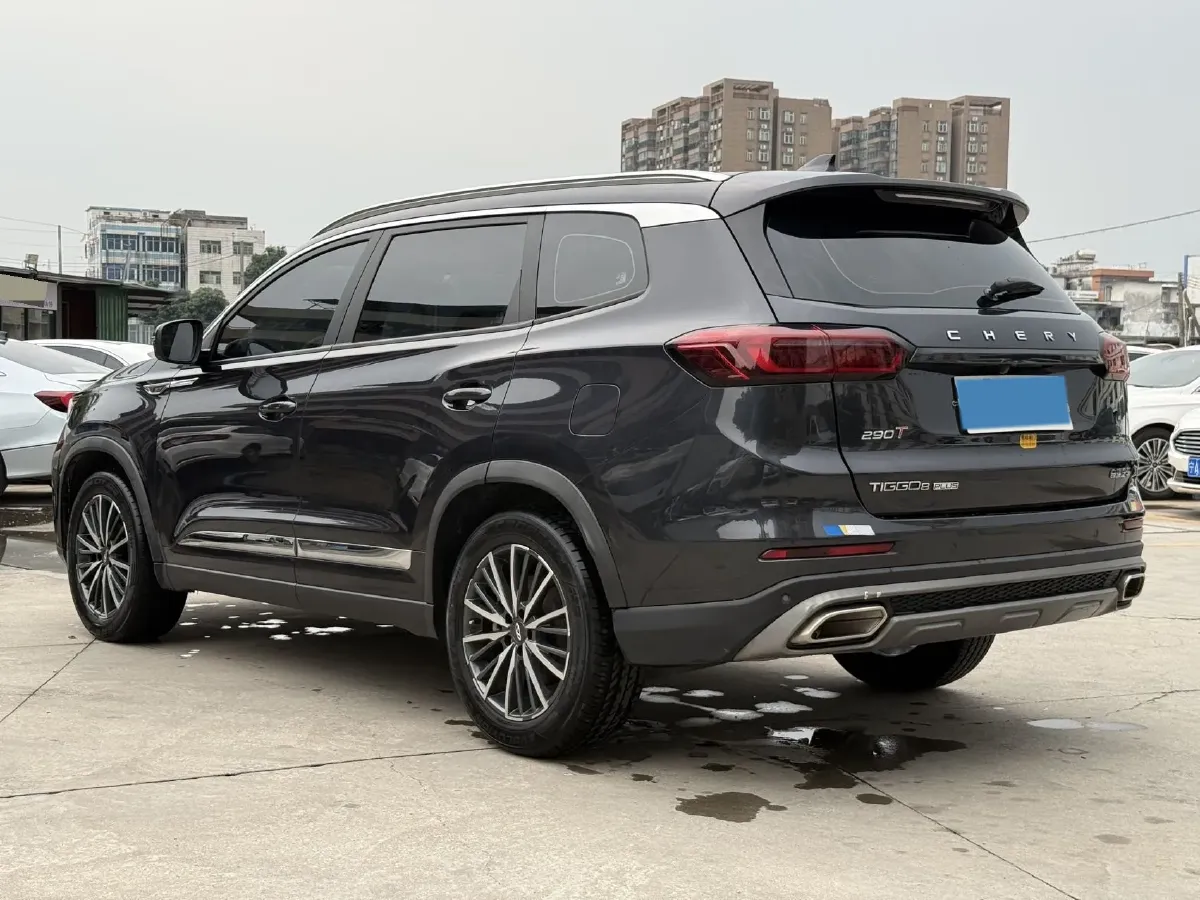 2022 Chery Tiggo 8 Plus 1.6T 197HP L4 7DCT,autocango,china used car exporter,china ev exporter,chinese used car exporter,chinese used ev exporter