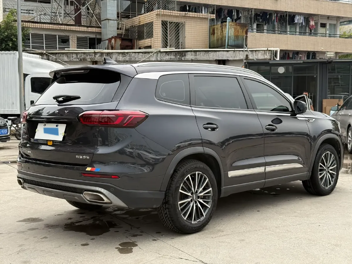 2022 Chery Tiggo 8 Plus 1.6T 197HP L4 7DCT,autocango,china used car exporter,china ev exporter,chinese used car exporter,chinese used ev exporter