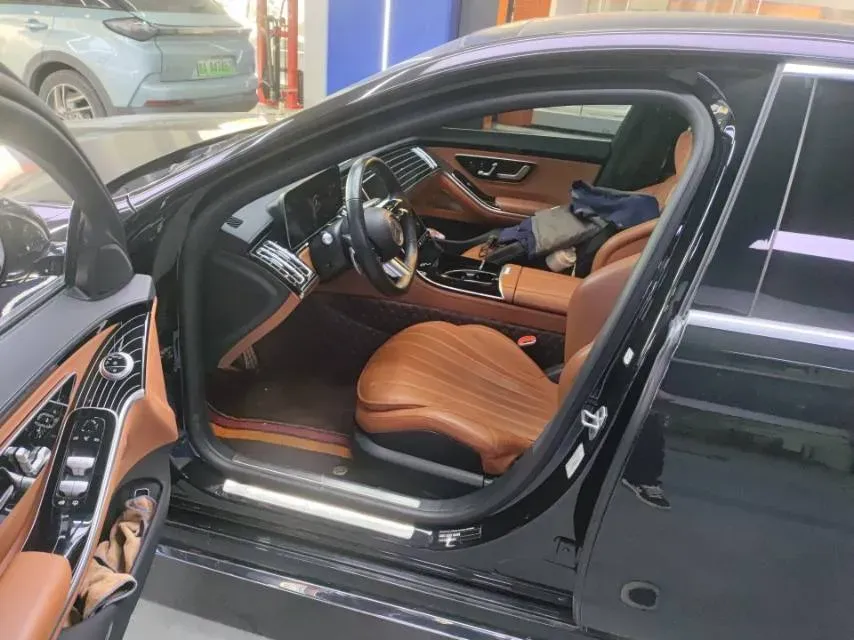 2022 Mercedes-Benz S Class 2.5T 367HP L6 9AT,autocango,china used car exporter,china ev exporter,chinese used car exporter,chinese used ev exporter
