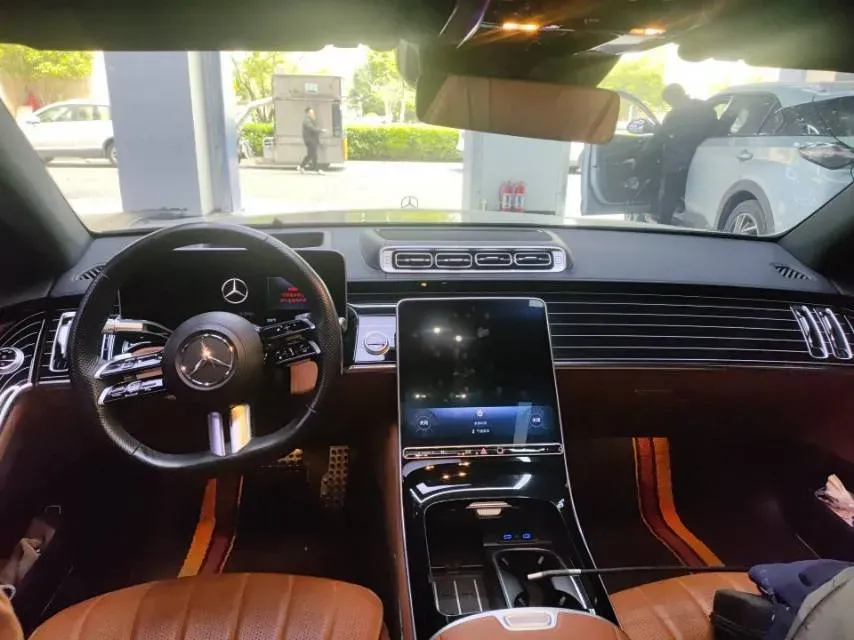 2022 Mercedes-Benz S Class 2.5T 367HP L6 9AT,autocango,china used car exporter,china ev exporter,chinese used car exporter,chinese used ev exporter
