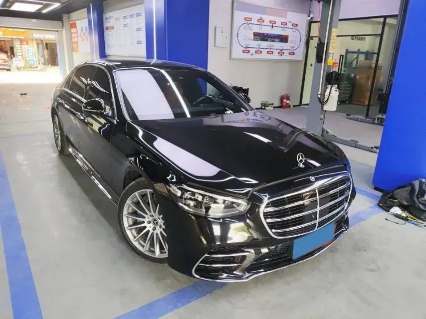 2022 Mercedes-Benz S Class 2.5T 367HP L6 9AT,autocango,china used car exporter,china ev exporter,chinese used car exporter,chinese used ev exporter