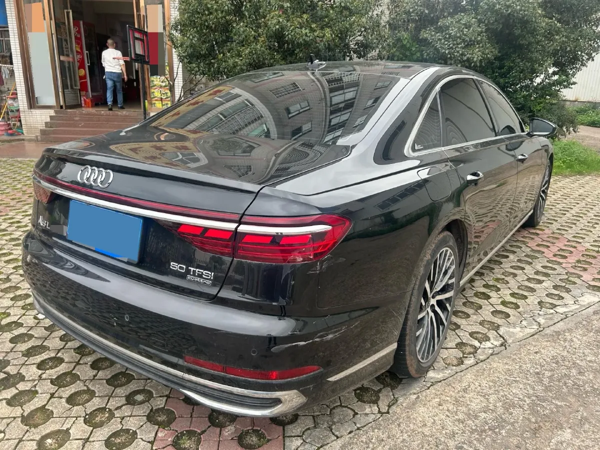2024 Audi A8 3.0T 286HP V6 8AT,autocango,china used car exporter,china ev exporter,chinese used car exporter,chinese used ev exporter