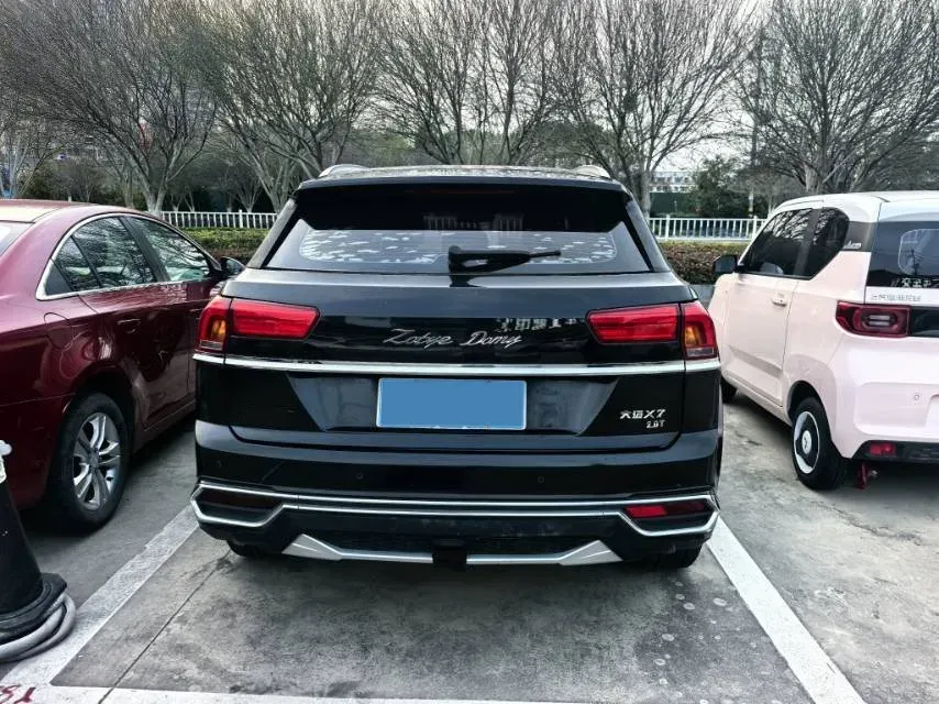 2018 Zotye Damy X7 2.0T 190HP L4 8AT,autocango,china used car exporter,china ev exporter,chinese used car exporter,chinese used ev exporter