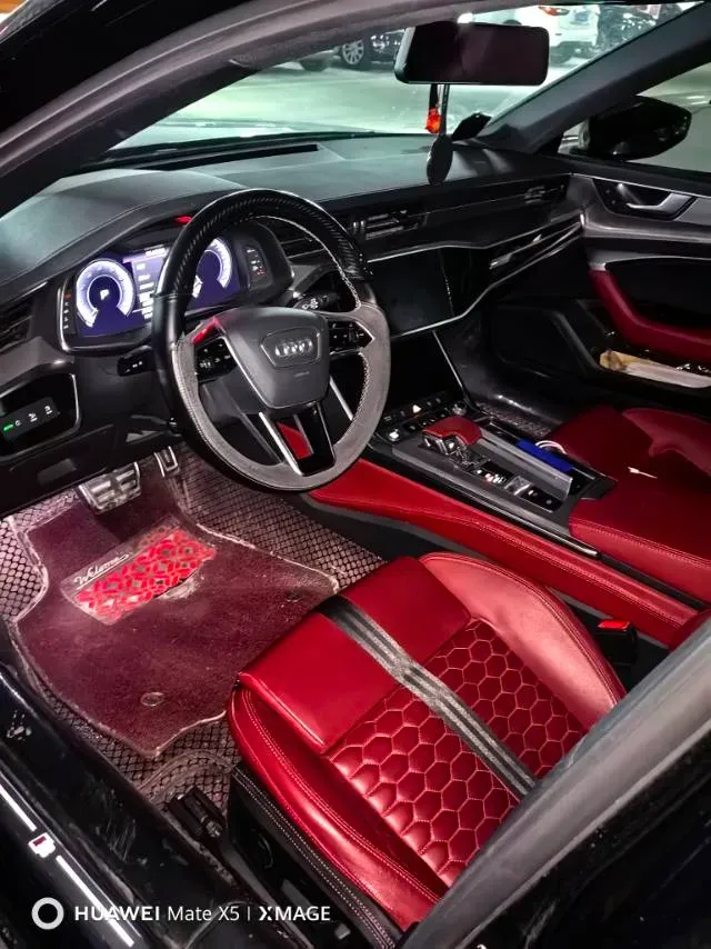 2020 Audi A6L 2.0T 224HP L4 7DCT,autocango,china used car exporter,china ev exporter,chinese used car exporter,chinese used ev exporter