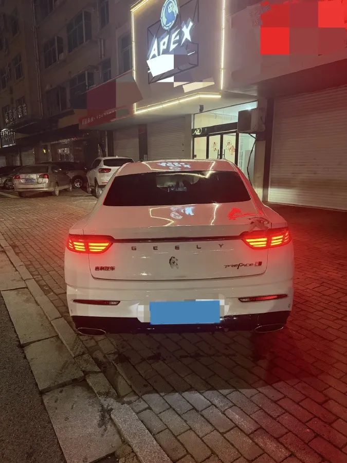 2023 Geely Preface 2.0T 190HP L4 7DCT,autocango,china used car exporter,china ev exporter,chinese used car exporter,chinese used ev exporter