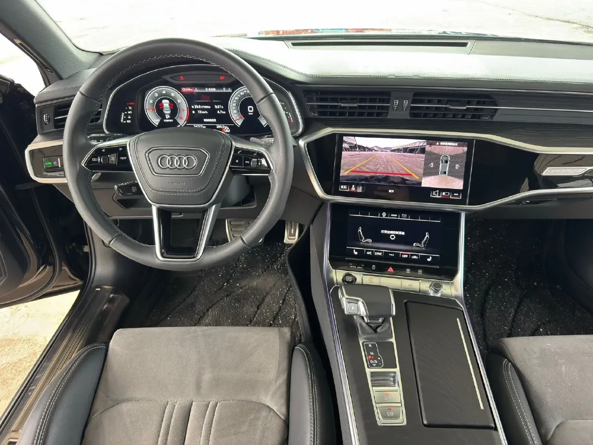 2024 Audi A6L 2.0T 245HP L4 7DCT,autocango,china used car exporter,china ev exporter,chinese used car exporter,chinese used ev exporter