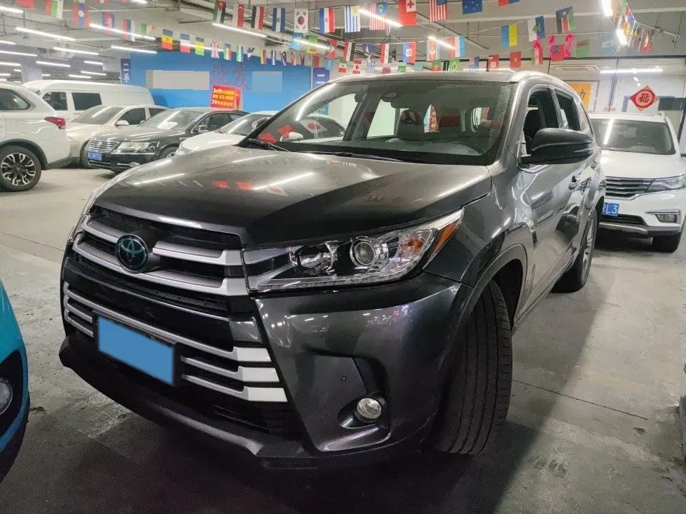 2018 Toyota Highlander 2.0T 220HP L4 6AT,autocango,china used car exporter,china ev exporter,chinese used car exporter,chinese used ev exporter