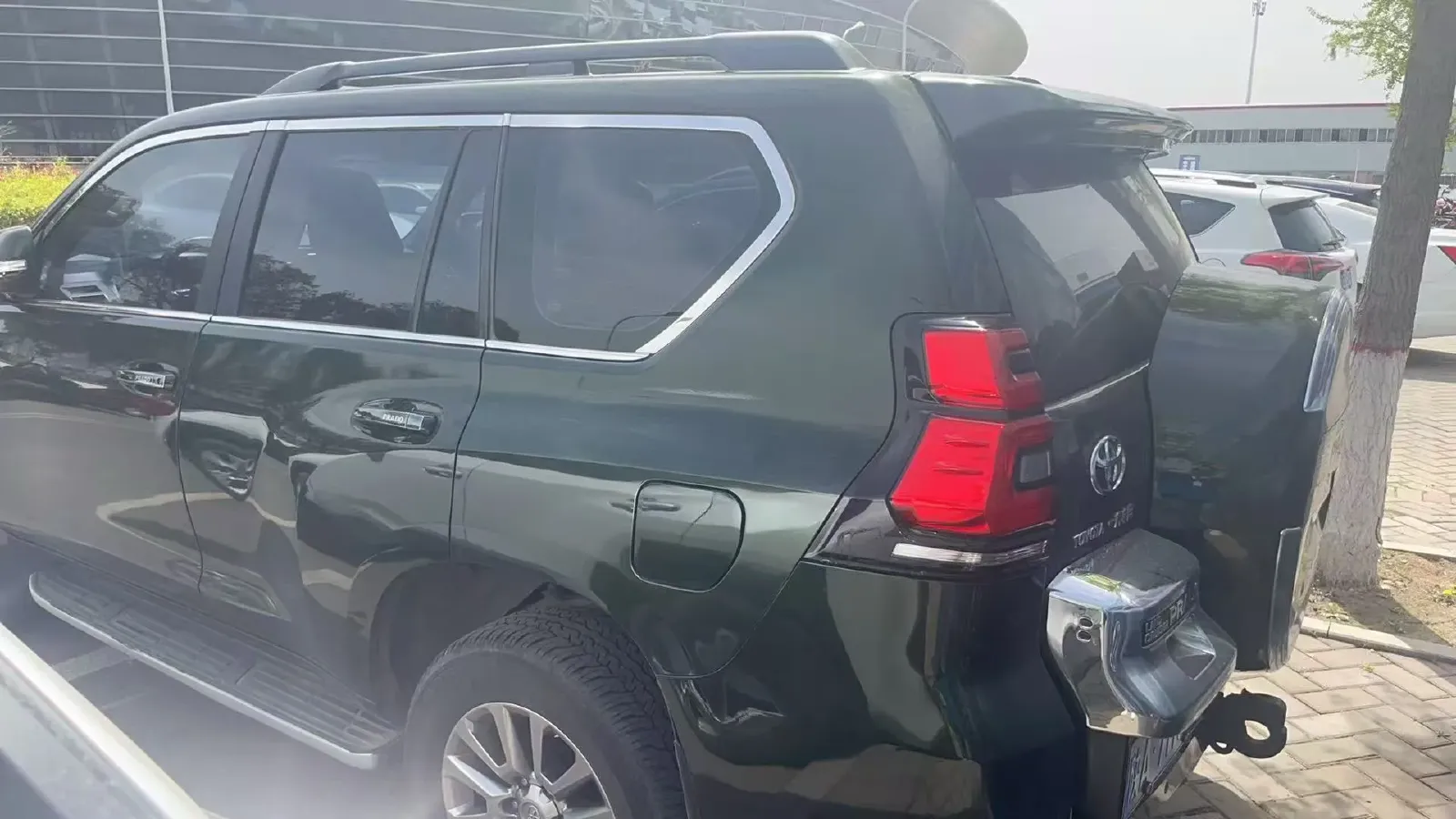 2018 Toyota Land Cruiser Prado 3.5L 280HP V6 6AT,autocango,china used car exporter,china ev exporter,chinese used car exporter,chinese used ev exporter