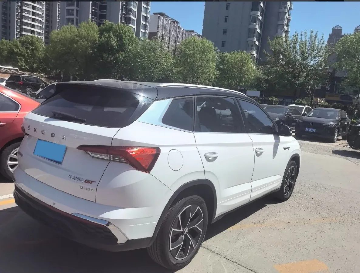 2021 Skoda Kamiq 1.2T 116HP L4 7DCT,autocango,china used car exporter,china ev exporter,chinese used car exporter,chinese used ev exporter