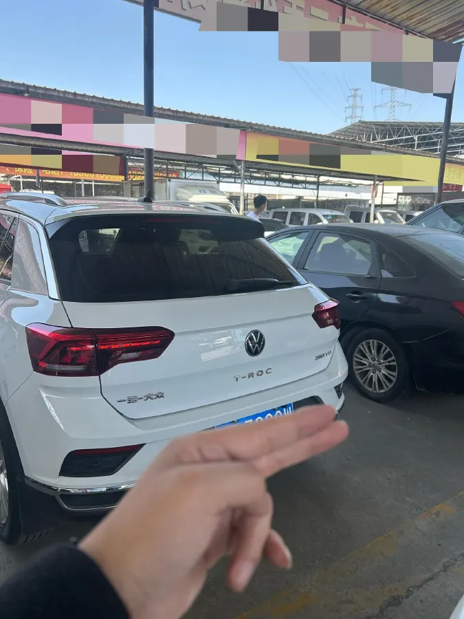 2022 Volkswagen T-Roc 1.4T 150HP L4 7DCT,autocango,china used car exporter,china ev exporter,chinese used car exporter,chinese used ev exporter