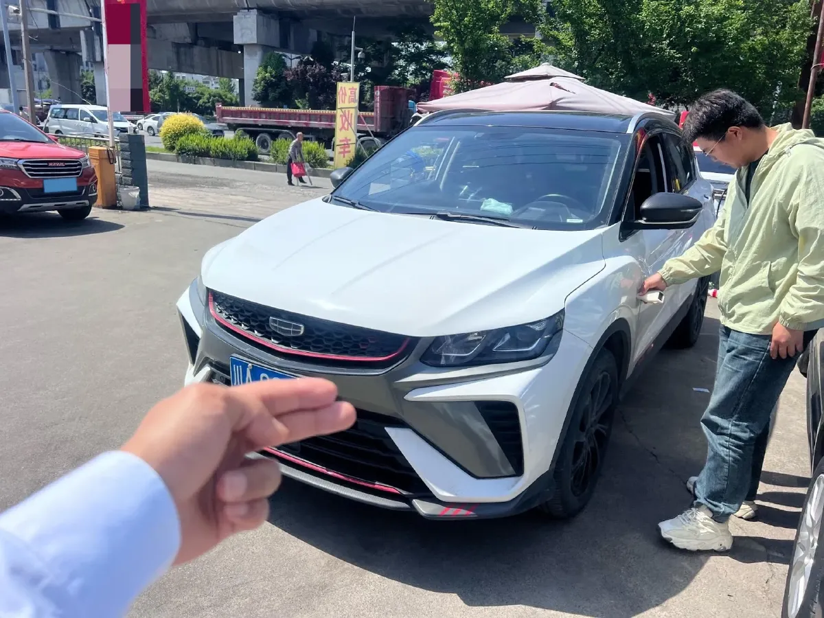 2021 Geely Coolray 1.4T 141HP L4 6DCT,autocango,china used car exporter,china ev exporter,chinese used car exporter,chinese used ev exporter