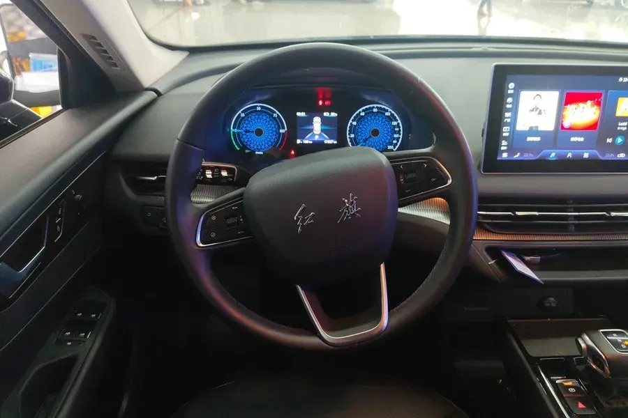 2021 HongQi E-QM5 BEV 54KWH,autocango,china used car exporter,china ev exporter,chinese used car exporter,chinese used ev exporter