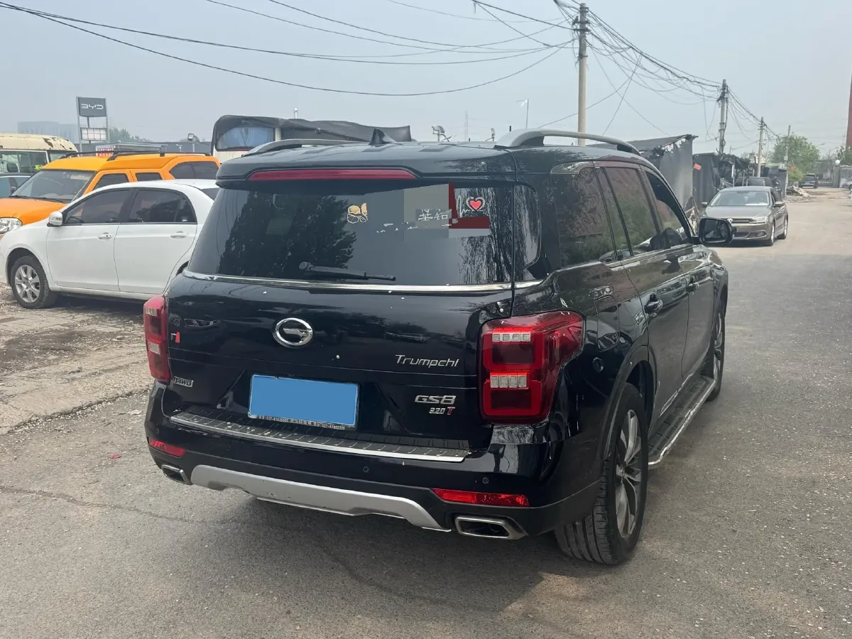 2017 GAC Trumpchi GS8 2.0T 201HP L4 6AT,autocango,china used car exporter,china ev exporter,chinese used car exporter,chinese used ev exporter
