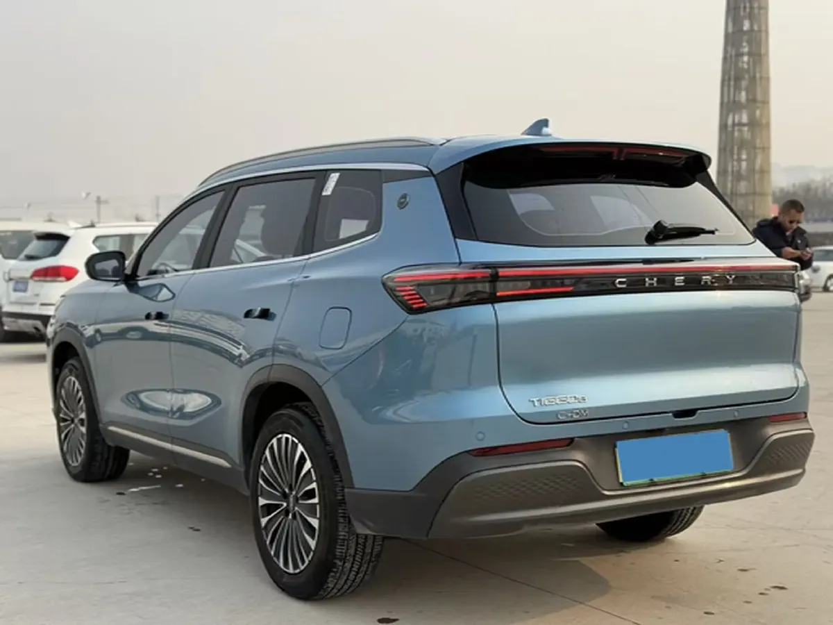 2025 Chery Tiggo8 PLUS C-DM 1.5T 156HP L4 1DHT PHEV,autocango,china used car exporter,china ev exporter,chinese used car exporter,chinese used ev exporter