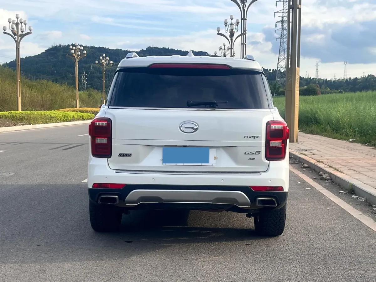 2017 GAC Trumpchi GS8 2.0T 201HP L4 6AT,autocango,china used car exporter,china ev exporter,chinese used car exporter,chinese used ev exporter