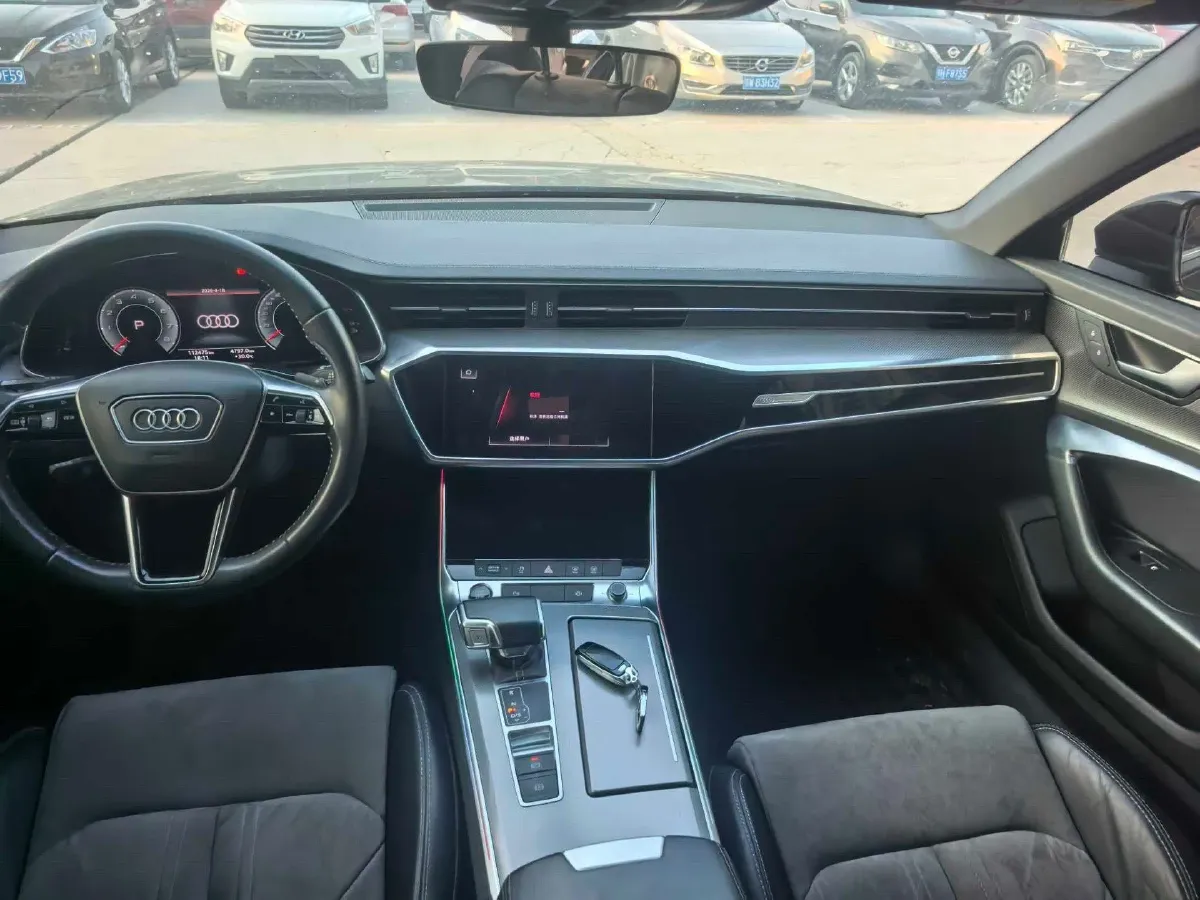 2021 Audi A6L 2.0T 224HP L4 7DCT,autocango,china used car exporter,china ev exporter,chinese used car exporter,chinese used ev exporter