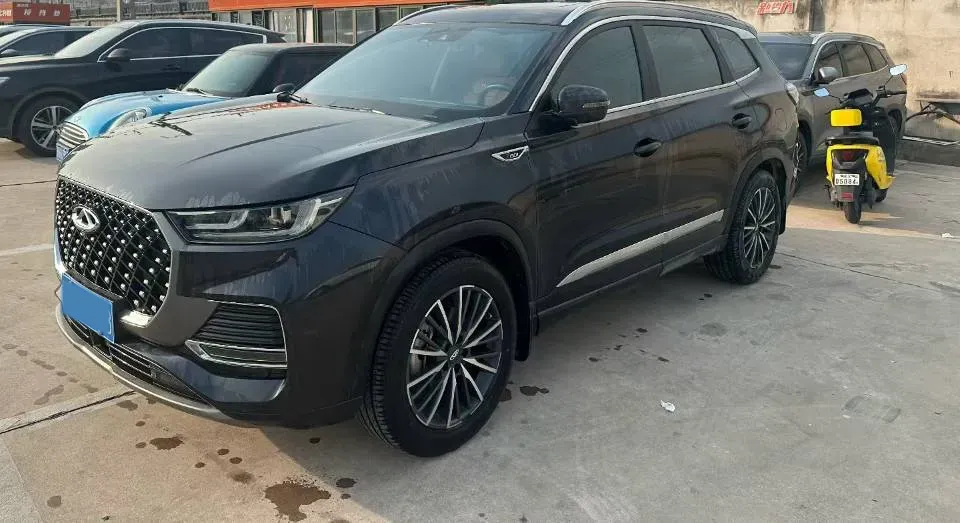 2022 Chery Tiggo 8 Plus 1.6T 197HP L4 7DCT,autocango,china used car exporter,china ev exporter,chinese used car exporter,chinese used ev exporter