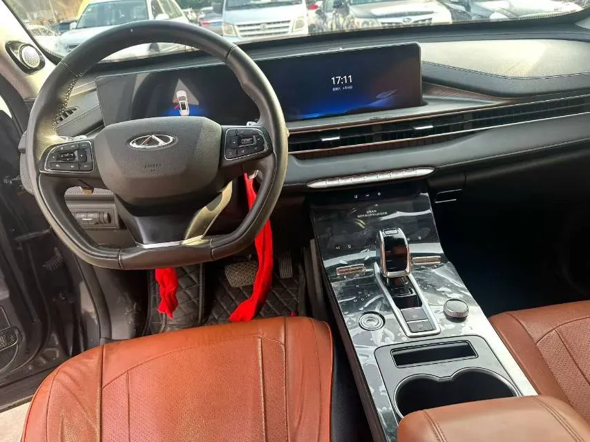 2022 Chery Tiggo 8 Plus 1.6T 197HP L4 7DCT,autocango,china used car exporter,china ev exporter,chinese used car exporter,chinese used ev exporter