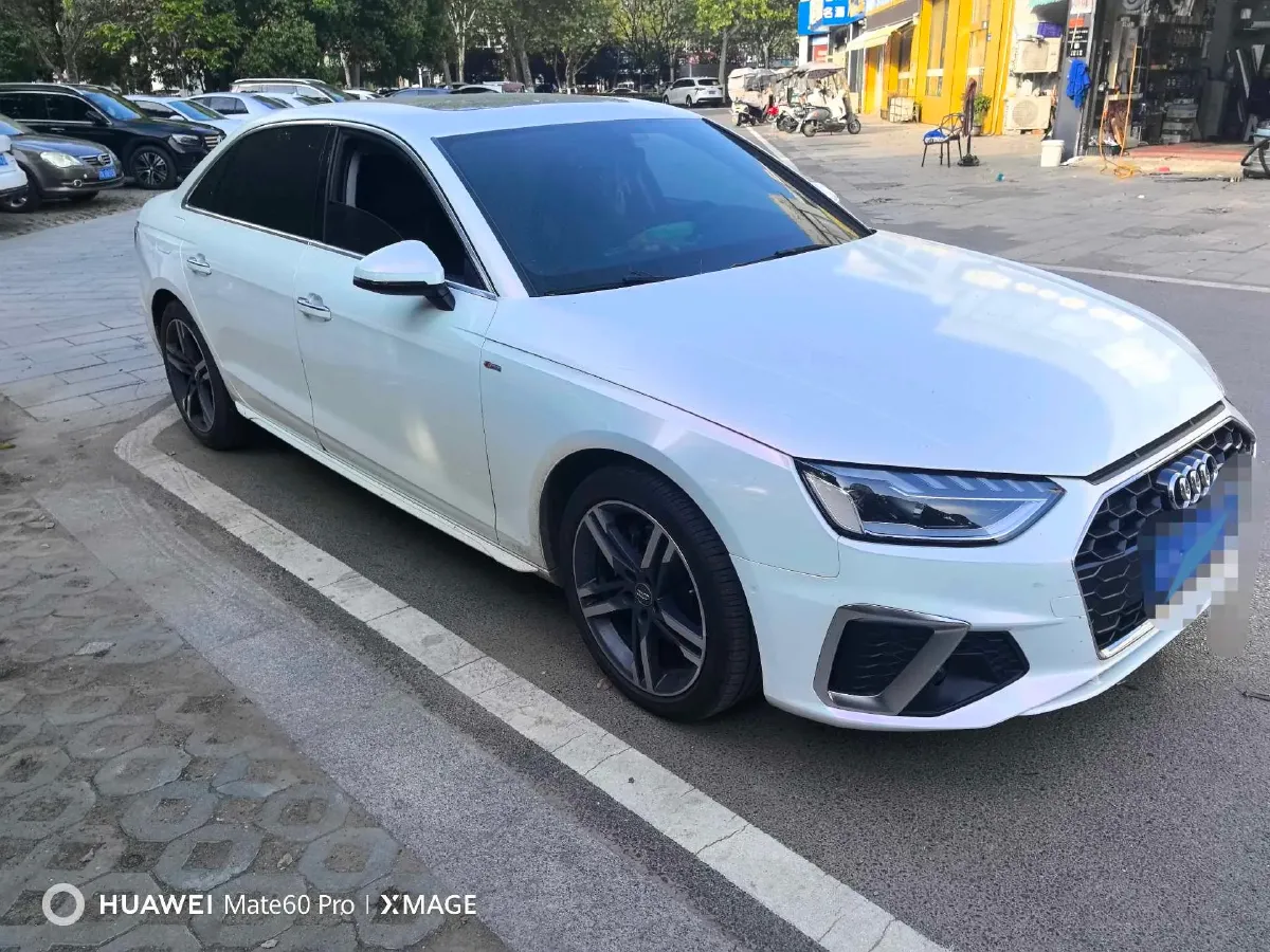 2020 Audi A4L 2.0T 190HP L4 7DCT,autocango,china used car exporter,china ev exporter,chinese used car exporter,chinese used ev exporter