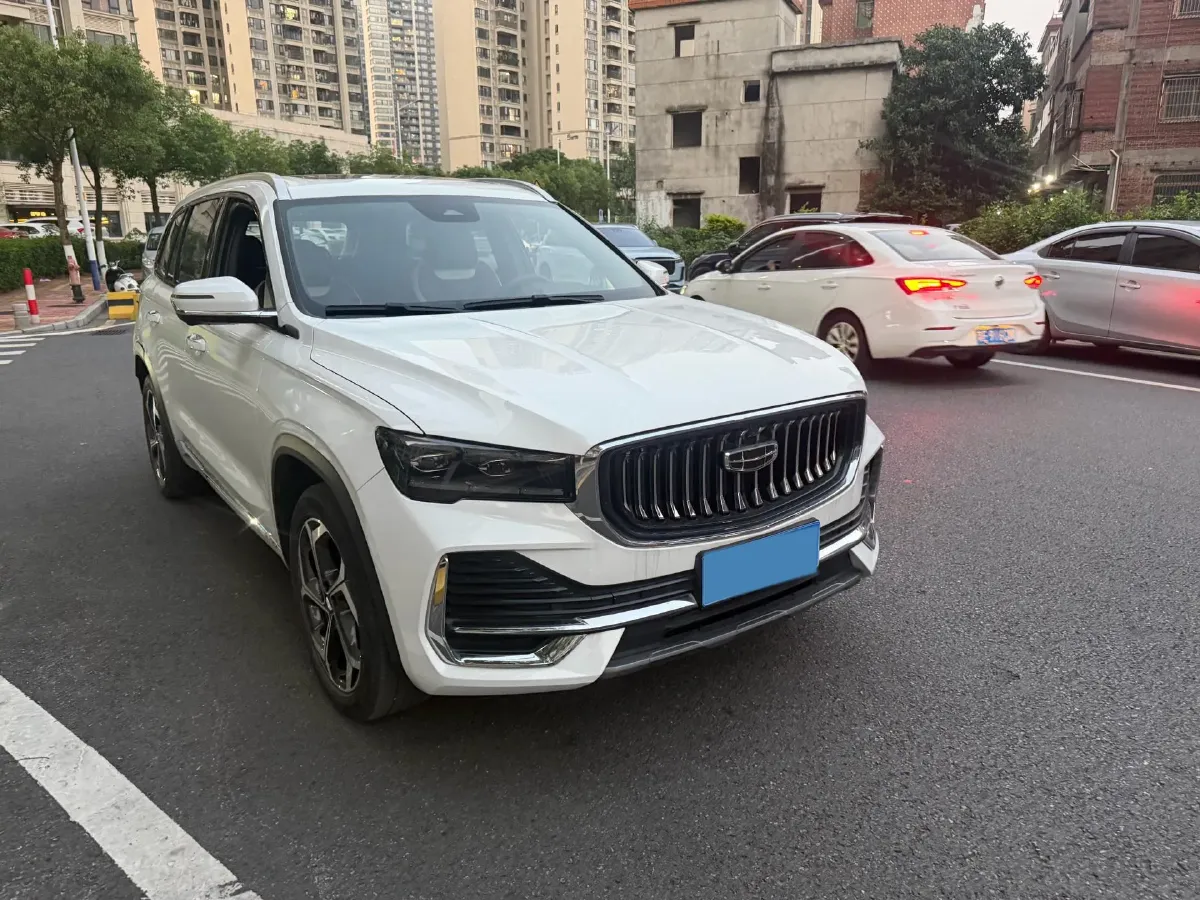 2021 Geely Monjaro 2.0T 218HP L4 7DCT,autocango,china used car exporter,china ev exporter,chinese used car exporter,chinese used ev exporter