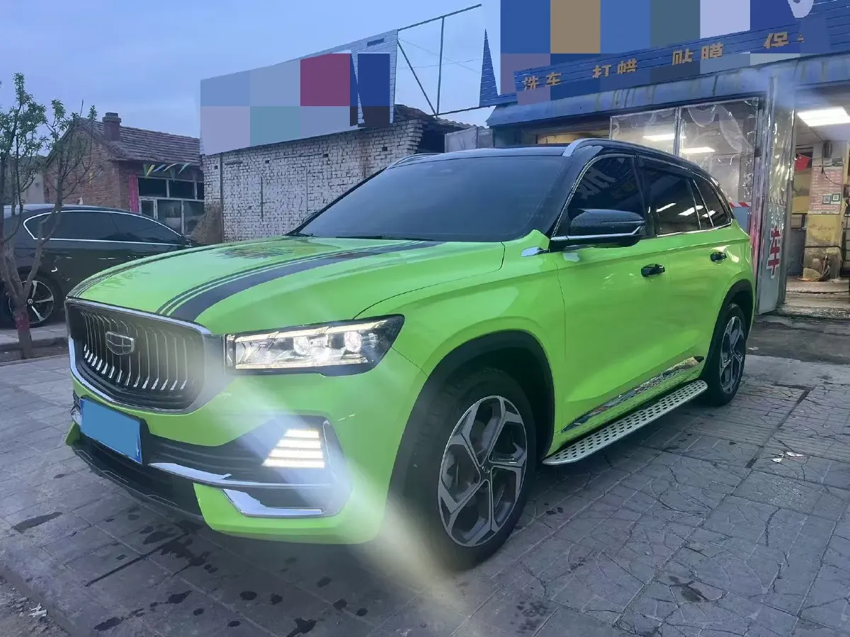 2021 Geely Monjaro 2.0T 218HP L4 7DCT,autocango,china used car exporter,china ev exporter,chinese used car exporter,chinese used ev exporter