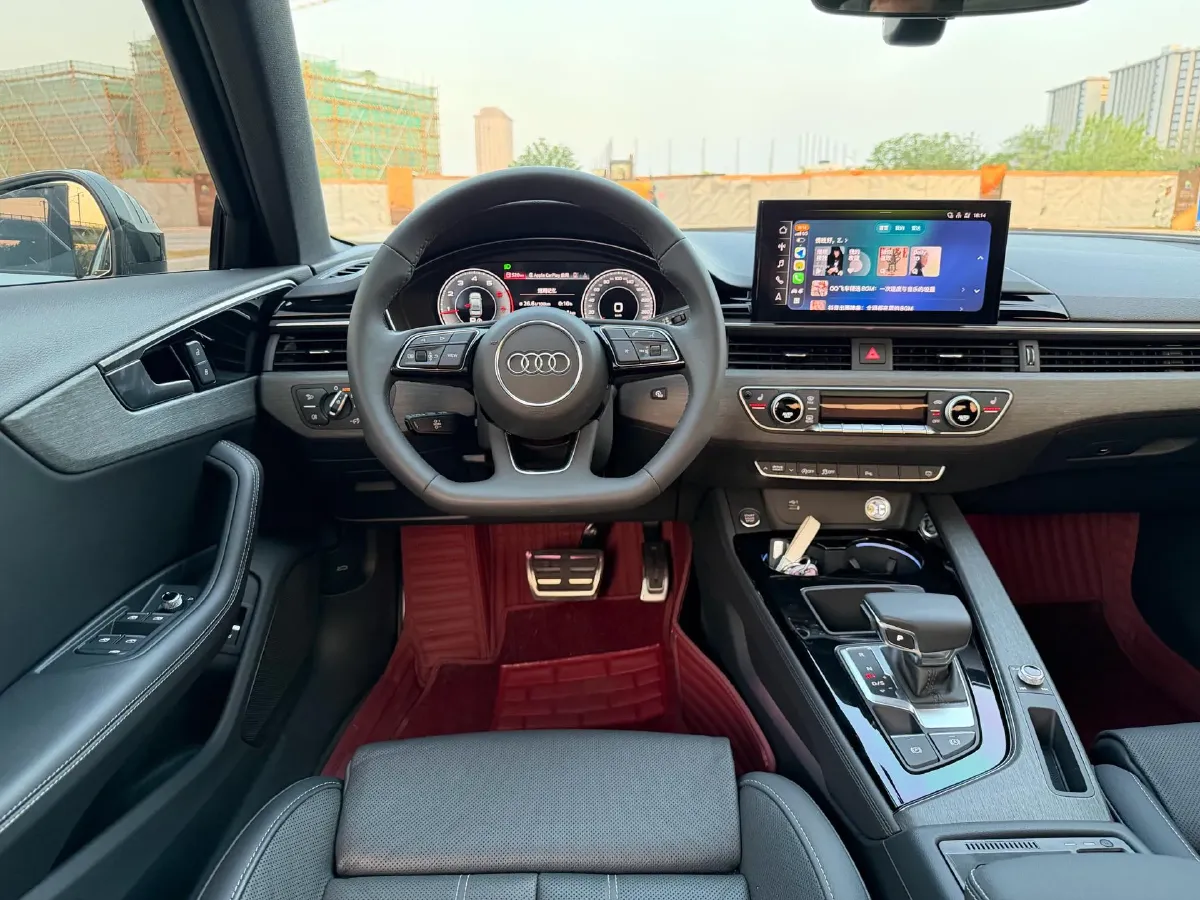 2023 Audi A4L 2.0T 190HP L4 7DCT,autocango,china used car exporter,china ev exporter,chinese used car exporter,chinese used ev exporter