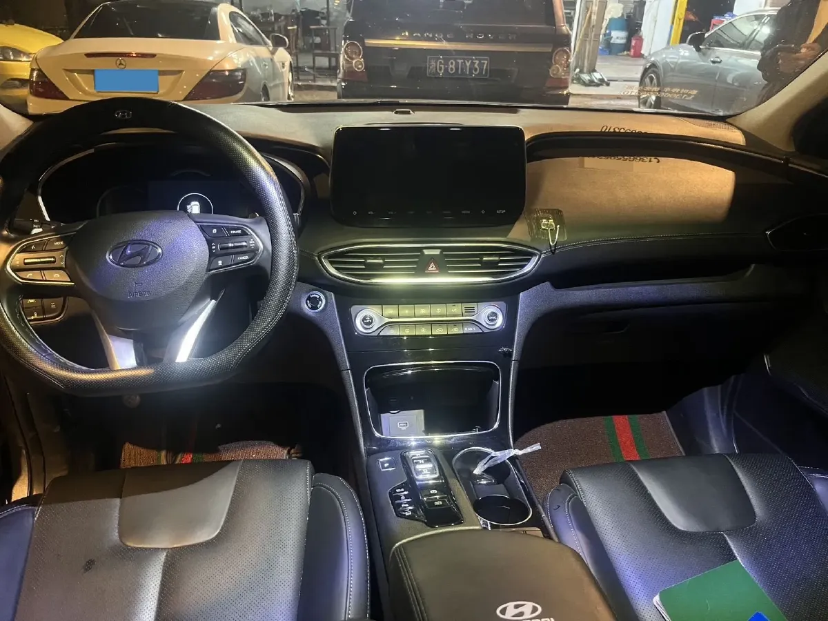 2019 Hyundai Santafe 2.0T 240HP L4 8AT,autocango,china used car exporter,china ev exporter,chinese used car exporter,chinese used ev exporter