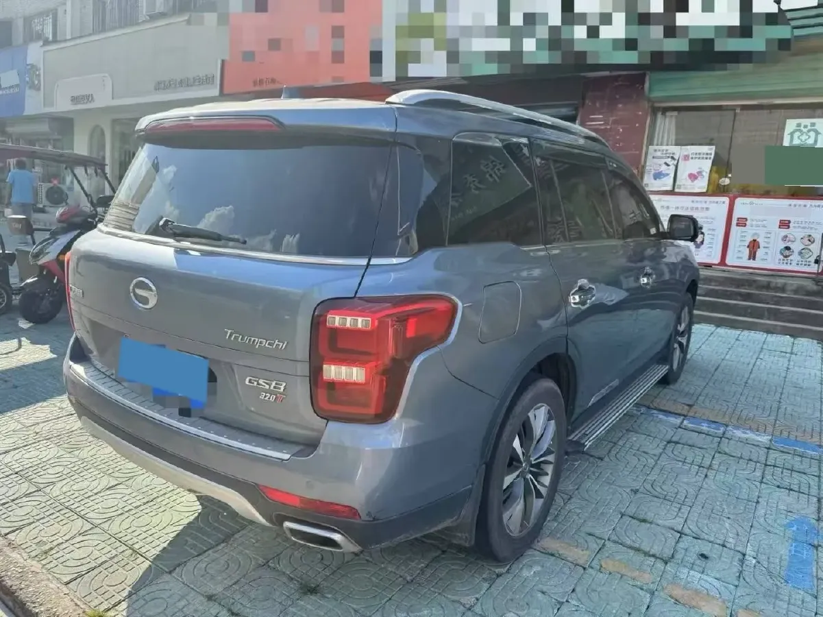 2019 GAC Trumpchi GS8 2.0T 252HP L4 6AT,autocango,china used car exporter,china ev exporter,chinese used car exporter,chinese used ev exporter