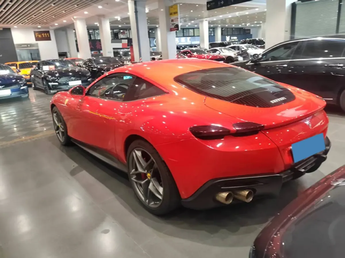 2020 Ferrari Roma 3.9T 620HP V8 8DCT,autocango,china used car exporter,china ev exporter,chinese used car exporter,chinese used ev exporter