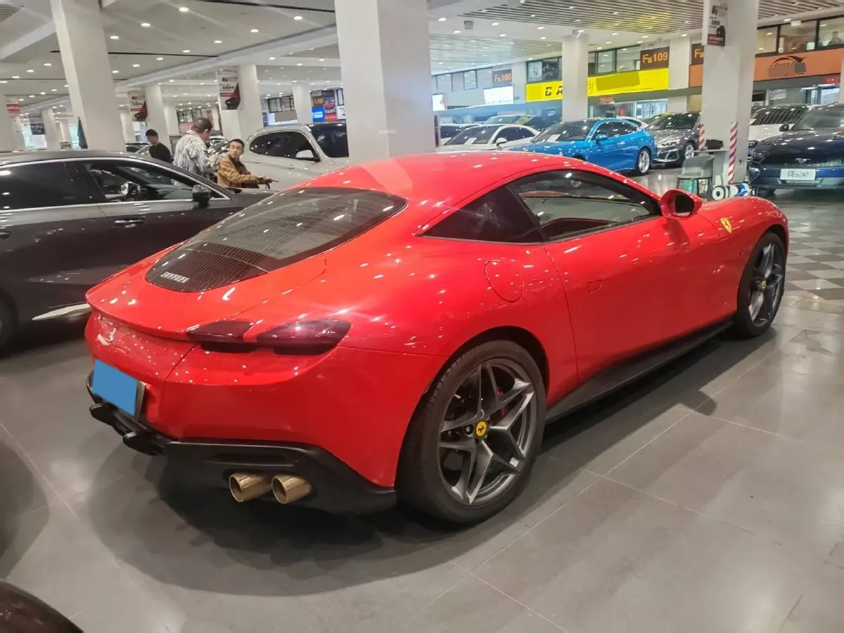2020 Ferrari Roma 3.9T 620HP V8 8DCT,autocango,china used car exporter,china ev exporter,chinese used car exporter,chinese used ev exporter