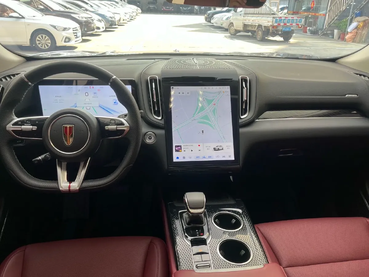 2025 HongQi HS3 1.5T 150HP L4 1DHT PHEV,autocango,china used car exporter,china ev exporter,chinese used car exporter,chinese used ev exporter