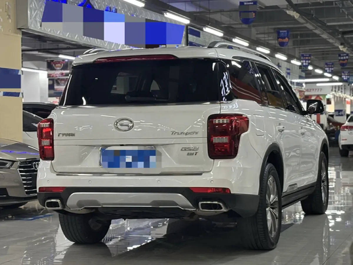 2017 GAC Trumpchi GS8 2.0T 201HP L4 6AT,autocango,china used car exporter,china ev exporter,chinese used car exporter,chinese used ev exporter