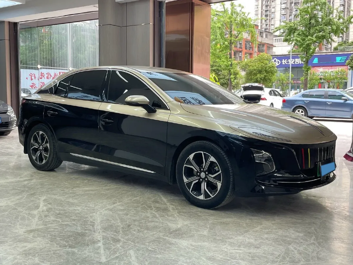 2023 HongQi E-QM5 BEV 54KWH,autocango,china used car exporter,china ev exporter,chinese used car exporter,chinese used ev exporter