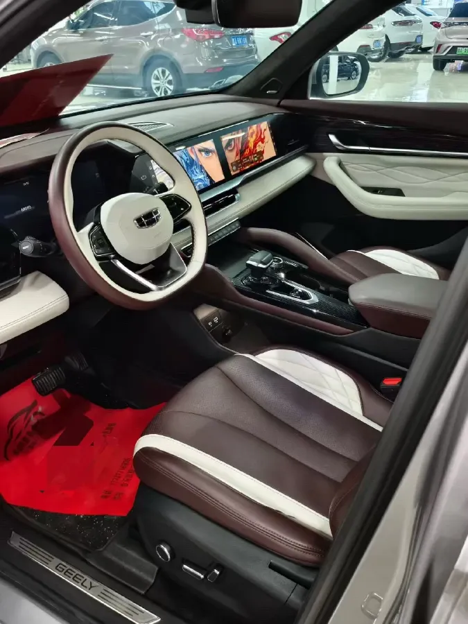 2021 Geely Monjaro 2.0T 218HP L4 7DCT,autocango,china used car exporter,china ev exporter,chinese used car exporter,chinese used ev exporter