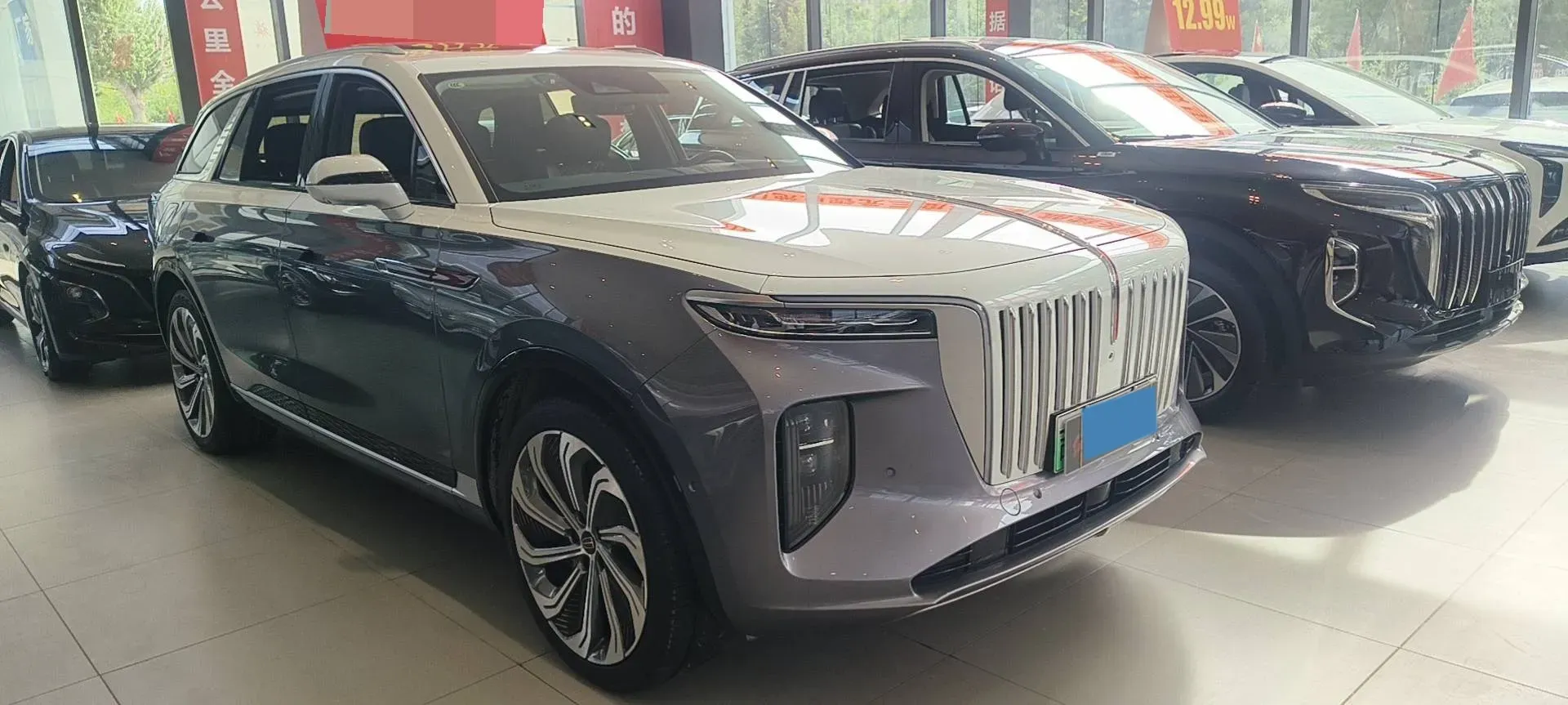 2022 HongQi E-HS9 BEV 120KWH,autocango,china used car exporter,china ev exporter,chinese used car exporter,chinese used ev exporter