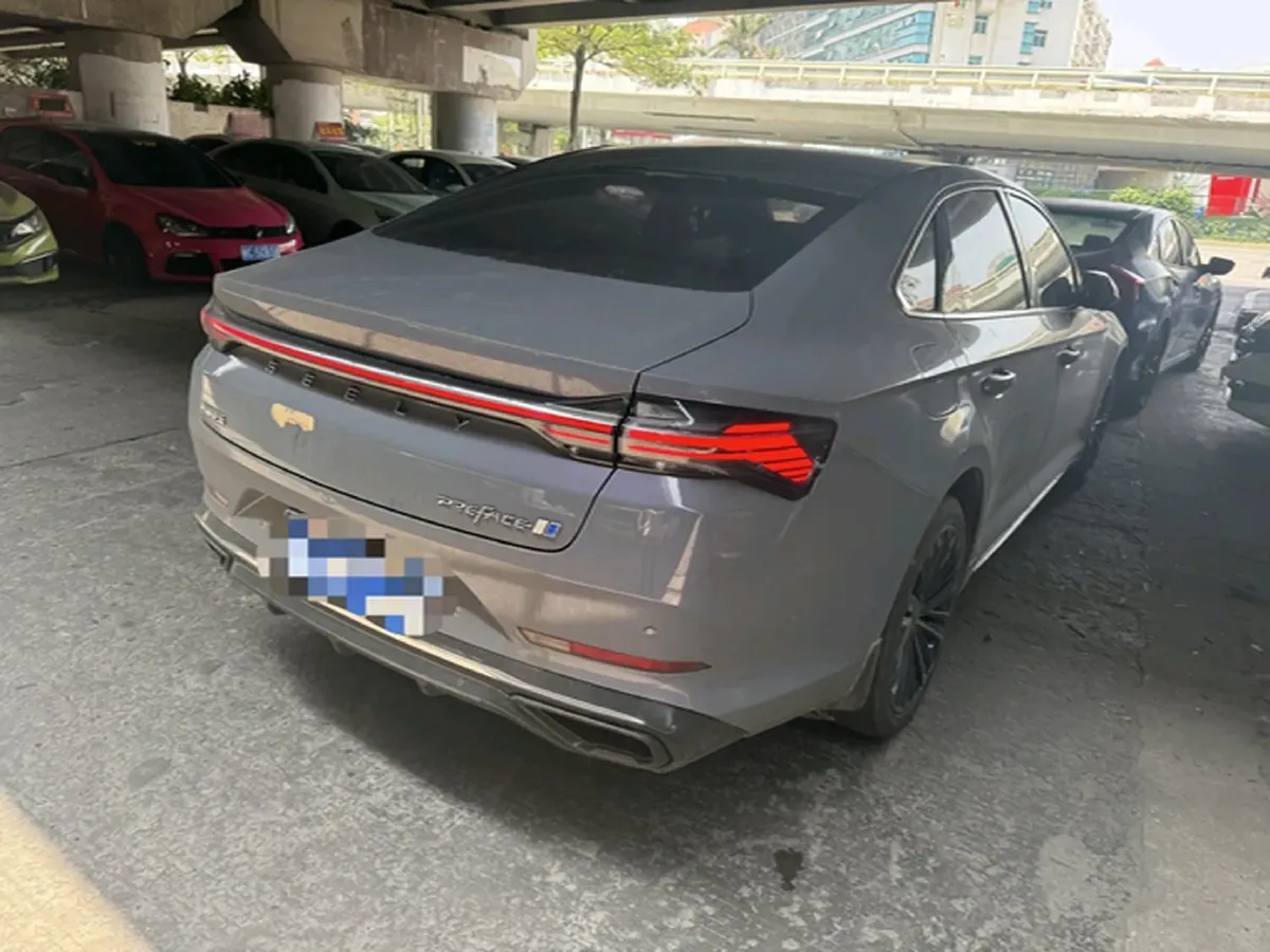 2024 Geely Preface 1.5T 163HP L4 3DHT Hybrid,autocango,china used car exporter,china ev exporter,chinese used car exporter,chinese used ev exporter