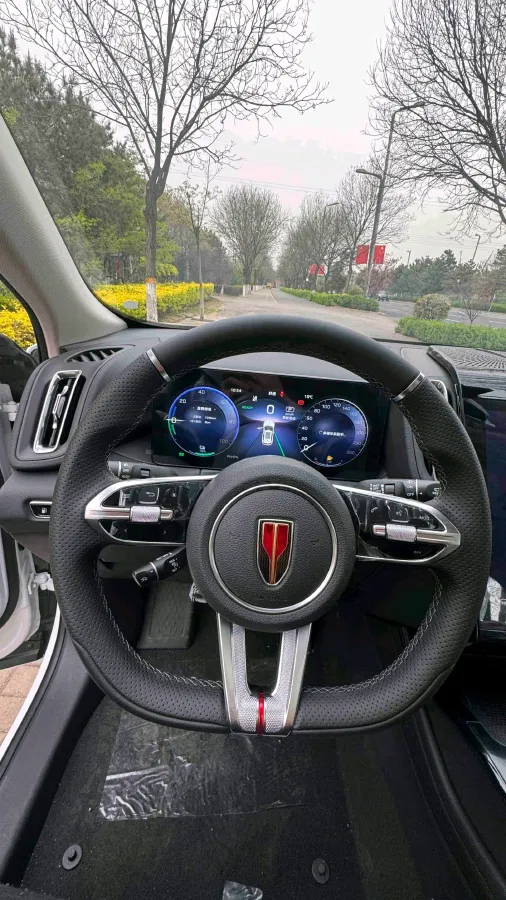 2025 HongQi HS3 1.5T 150HP L4 1DHT PHEV,autocango,china used car exporter,china ev exporter,chinese used car exporter,chinese used ev exporter