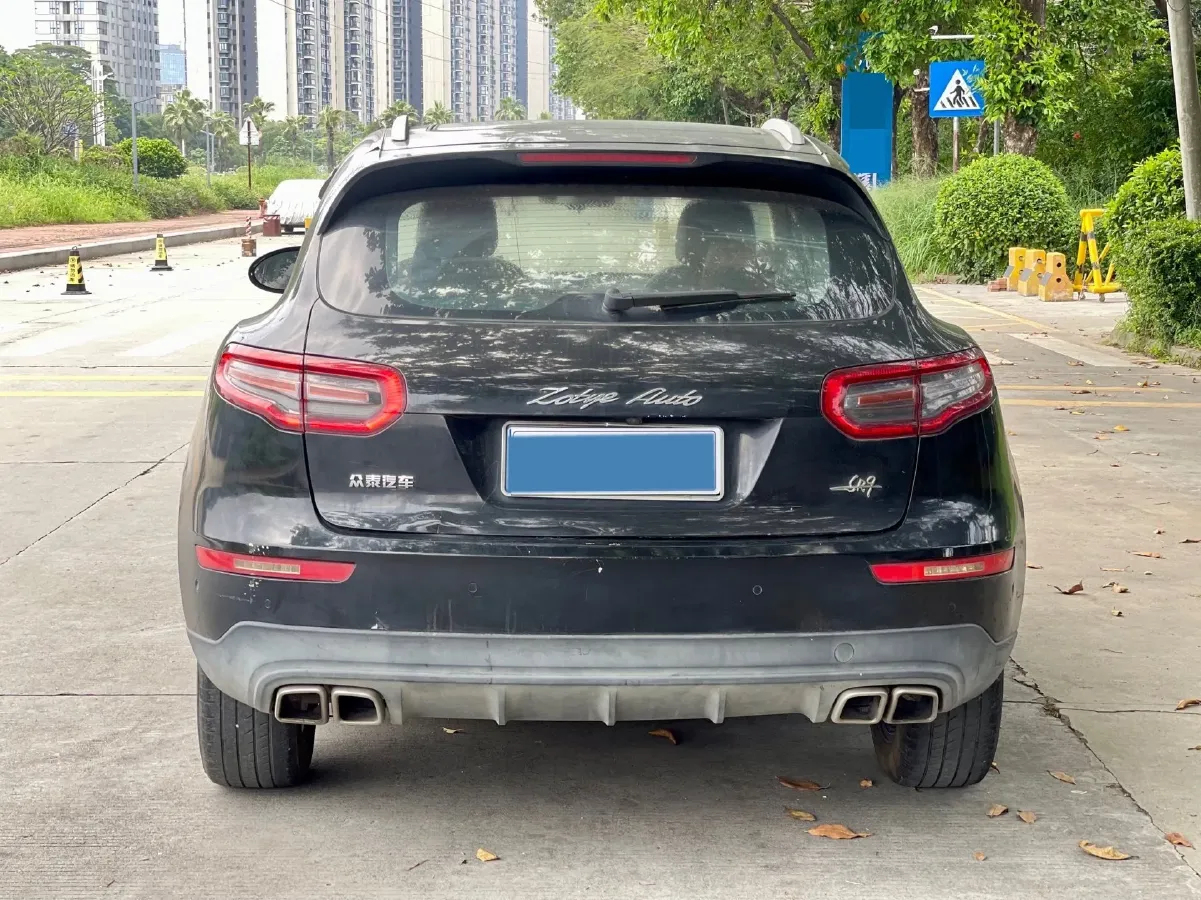 2017 Zotye SR9 2.0T 190HP L4 6DCT,autocango,china used car exporter,china ev exporter,chinese used car exporter,chinese used ev exporter