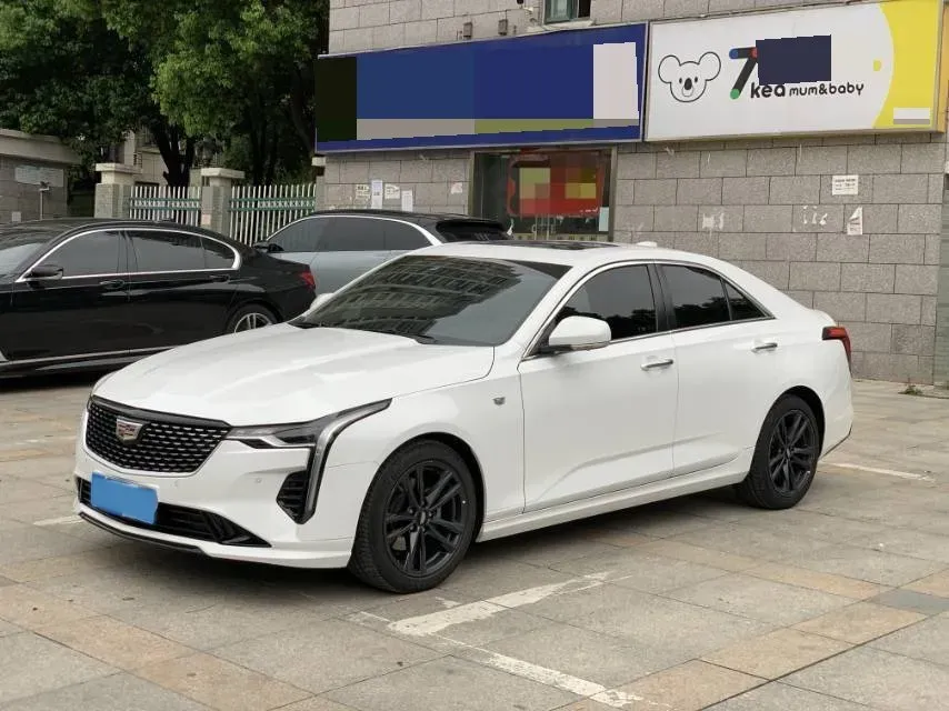 2022 Cadillac CT4 2.0T 237HP L4 8AT,autocango,china used car exporter,china ev exporter,chinese used car exporter,chinese used ev exporter