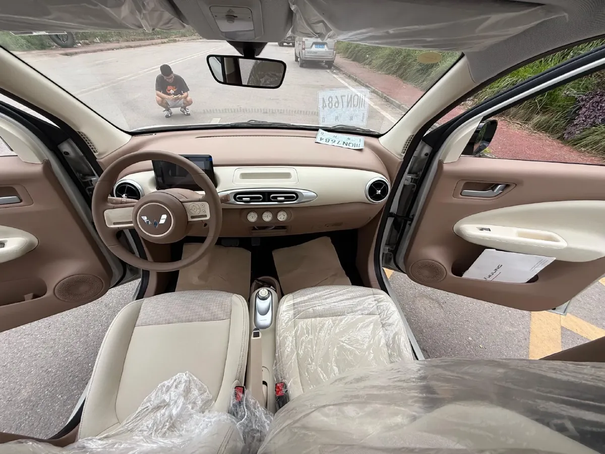 2025 WuLing HongGuang MINI EV BEV 16.2KWH,autocango,china used car exporter,china ev exporter,chinese used car exporter,chinese used ev exporter